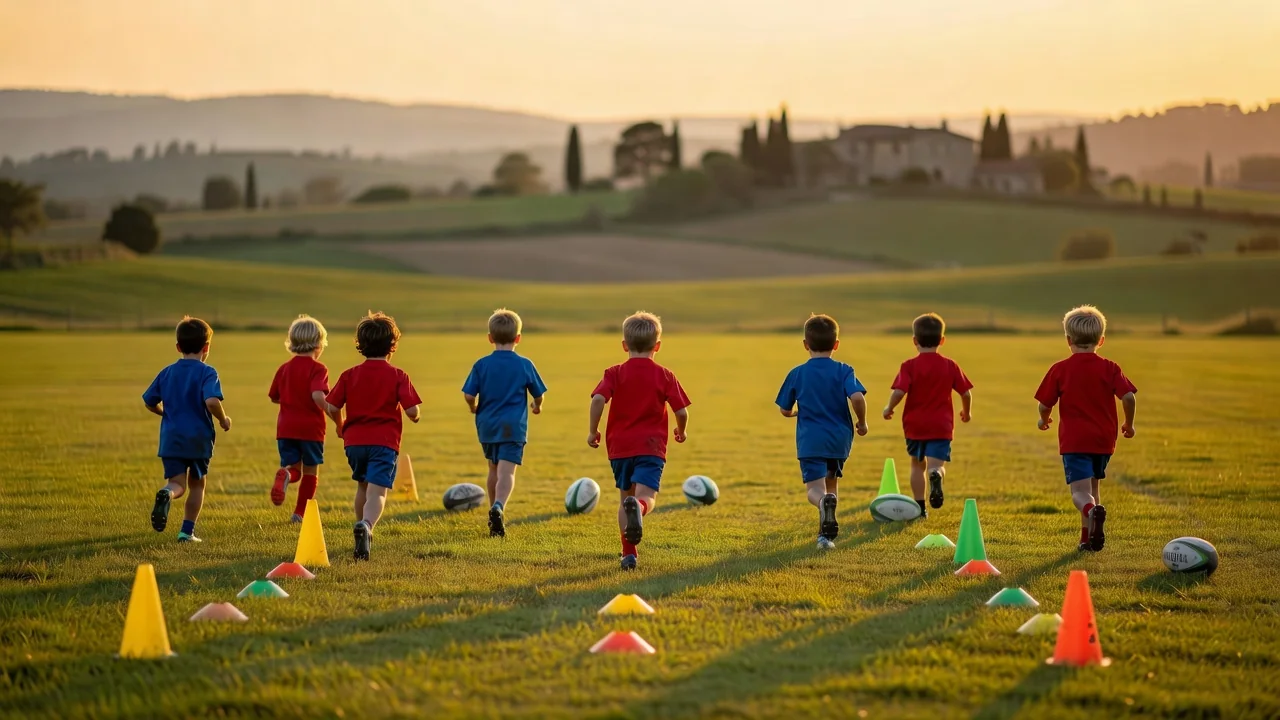 Perché iscrivere un bambino a rugby: benefici per corpo e carattere